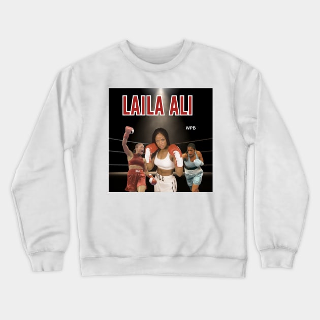 Laila Ali and Muhammad Ali Legacy T-Shirt Crewneck Sweatshirt by WPB Sports shop